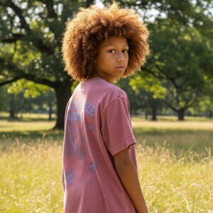 PEEK Front Back Graphic Tee Boys Girls L 8 Pirates of the 7 Seas SUPER RARE